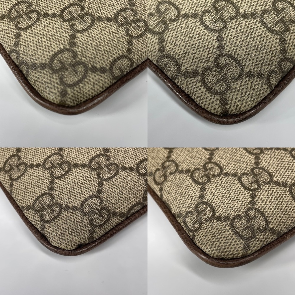 🔴SOLD🔴GUCCI GG Supreme Monogram Large Ophidia Pouch Clutch. - Picture 11 of 17